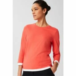 Hobbs Orange Amelie Top