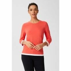 Hobbs Orange Amelie Top -Hobbs Sales unnamed file 2439