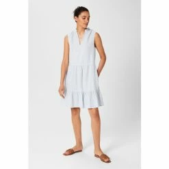Hobbs Blue Soho Dress