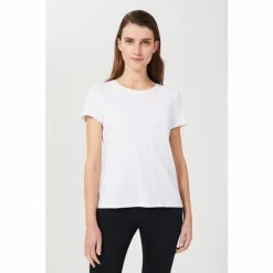 Hobbs White Pixie Cotton T-Shirt