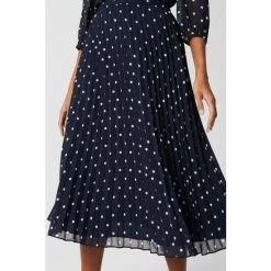 Hobbs Blue Losie Skirt -Hobbs Sales unnamed file 2519