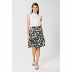 Hobbs Blue Kadey Skirt