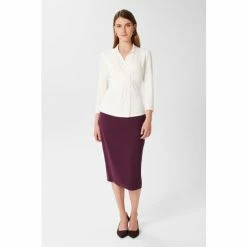 Hobbs Adelia Purple Skirt