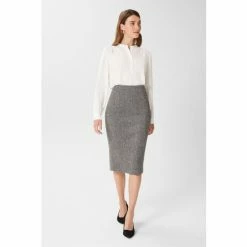 Hobbs Daniella Black Skirt