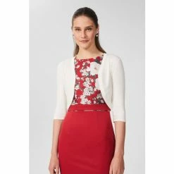 Hobbs White Carrie Bolero