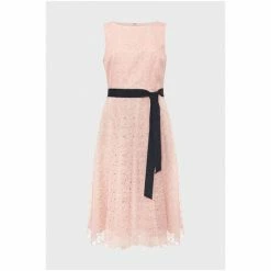 Hobbs Iris Pink Embroidered Dress -Hobbs Sales unnamed file 264
