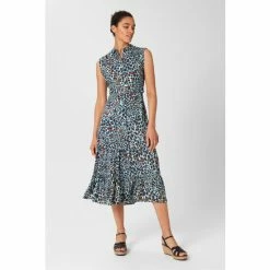 Hobbs Blue Esme Dress