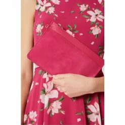 Hobbs Womens Pink Lundy Wristlet Bag -Hobbs Sales unnamed file 2687
