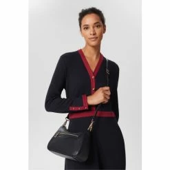 Hobbs Blue Bexley Cross-Body Bag -Hobbs Sales unnamed file 2731