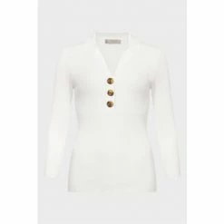 Hobbs Cream Edie Knitted Shirt -Hobbs Sales unnamed file 2762
