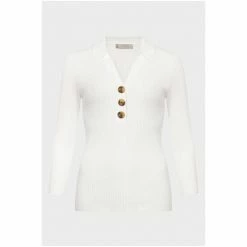 Hobbs Cream Edie Knitted Shirt -Hobbs Sales unnamed file 2763