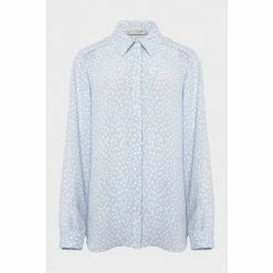 Hobbs Blue Bobbie Shirt -Hobbs Sales unnamed file 2772