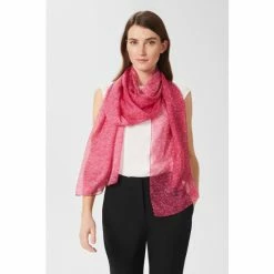 Hobbs Pink Rosa Silk Scarf -Hobbs Sales unnamed file 2796