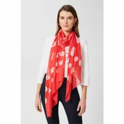Hobbs Womens Pink Alya Scarf -Hobbs Sales unnamed file 2810