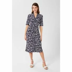 Hobbs Blue Hatty Dress