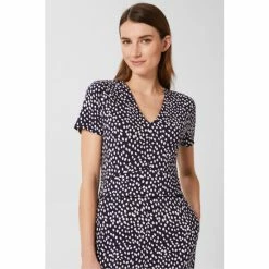 Hobbs Lina Blue Jersey Jumpsuit -Hobbs Sales unnamed file 2877