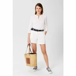 Hobbs Chessie White Shorts -Hobbs Sales unnamed file 2907
