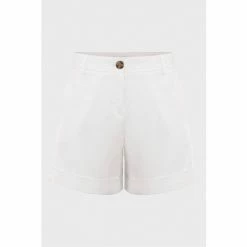 Hobbs Chessie White Shorts -Hobbs Sales unnamed file 2908