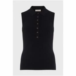 Hobbs Blue Athena Knitted Vest -Hobbs Sales unnamed file 2947