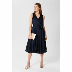 Hobbs Blue Viola Dress
