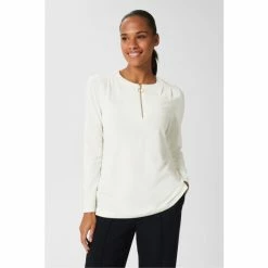 Hobbs Cream Kelsey Tunic Top