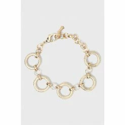 Hobbs Annabelle Gold Tone Bracelet
