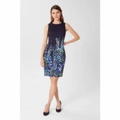 Hobbs Blue Fiona Dress