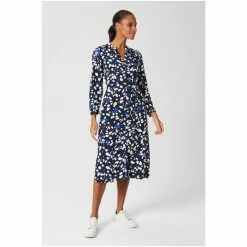 Hobbs Blue Valeria Dress
