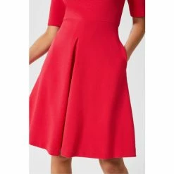 Hobbs Pink Lexia Jersey Dress -Hobbs Sales unnamed file 392