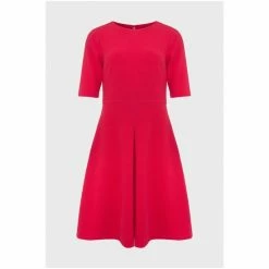 Hobbs Pink Lexia Jersey Dress -Hobbs Sales unnamed file 394