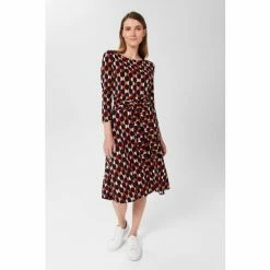 Hobbs Bayview Jersey Black Dress