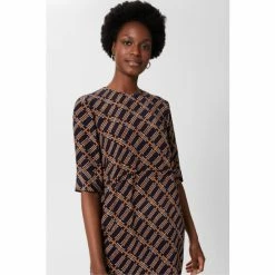 Hobbs Blue Ingrid Dress -Hobbs Sales unnamed file 437