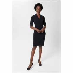 Hobbs Blue Abi Dress