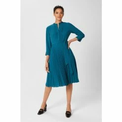 Hobbs Blue Nola Dress