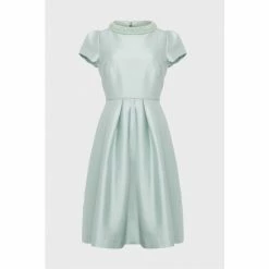 Hobbs Green Jocelyn Dress -Hobbs Sales unnamed file 488