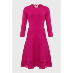 Hobbs Pink Myra Knitted Dress -Hobbs Sales unnamed file 494