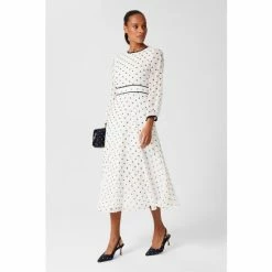Hobbs Sahara White Dress
