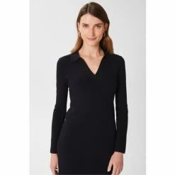 Hobbs Blue Vera Knitted Dress -Hobbs Sales unnamed file 524