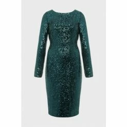 Hobbs Green Sawyer Dress -Hobbs Sales unnamed file 539