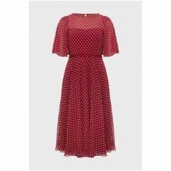 Hobbs Red Eleanor Dress -Hobbs Sales unnamed file 554