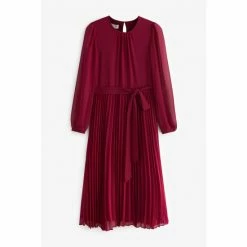 Hobbs Red Paulina Dress