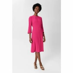 Hobbs Pink Marianne Dress