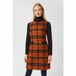 Hobbs Orange Ruthie Dress -Hobbs Sales unnamed file 564