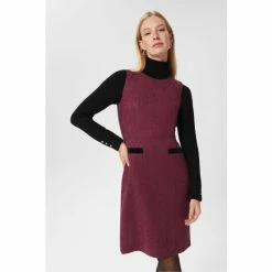 Hobbs Purple Lucia Dress