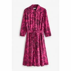 Hobbs Petite Red Lainey Dress