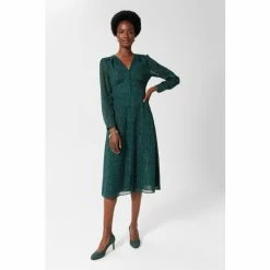 Hobbs Green Danica Dress