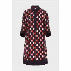 Hobbs Blue Aubery Tunic Dress -Hobbs Sales unnamed file 609