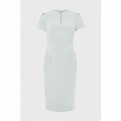 Hobbs Green Ana Shift Dress -Hobbs Sales unnamed file 664