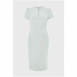 Hobbs Green Ana Shift Dress -Hobbs Sales unnamed file 665