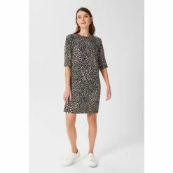 Hobbs Iza Black Tunic Dress
